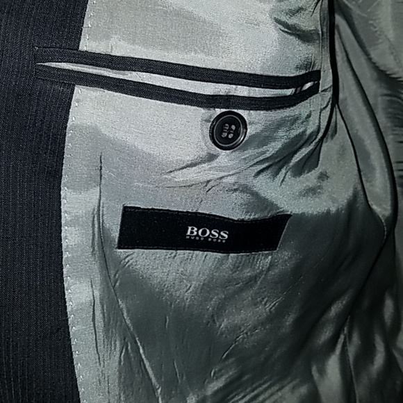 Hugo Boss suit, blazer with pants 46R black - Picture 2 of 8